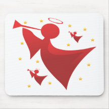 Anjo do Natal Mousepads