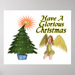 Anjo glorioso do Natal Poster