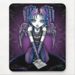 Anjo gótico de Ariel Knealing Mousepad