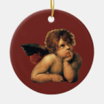 Anjos de Sistine Madonna por Raphael Raffaello Ornamento