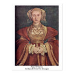 Anne de Cleves por Hans Holbein o mais novo Cartões Postais