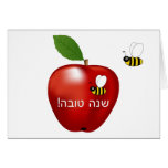 Ano novo judaico cartao