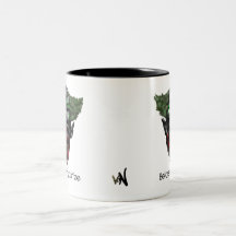 Antes do café da manhã, após o mo… caneca