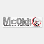 Anti-McCain círculo Adesivo