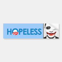 Anti-Obama - IMPOSSÍVEL Adesivo