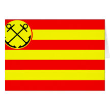 Antro Helder, bandeira holandesa Cartão
