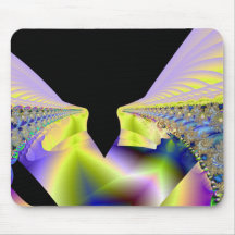Ao Fractal do céu Mousepad