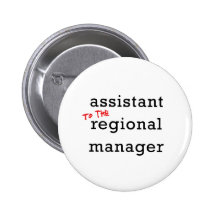 (Ao) gerente regional assistente Pins