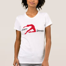 Apenas dança camisetas
