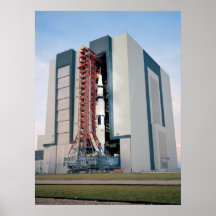 Apollo 14 que sae da construção do conjunto do veí posters