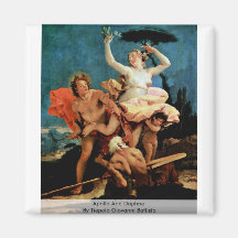 Apollo e Daphne por Tiepolo Giovanni Battista Imas De Geladeira