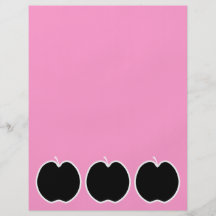 Apple branco esboça panfleto