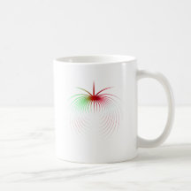 Apple do átomo caneca