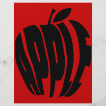 APPLE MODELO DE PANFLETO