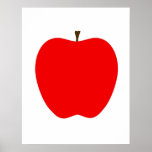 Apple moderno imprime posters