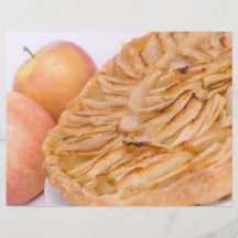 apple pie panfletos personalizado