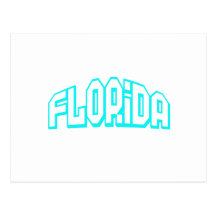 Aqua Florida Cartão Postal