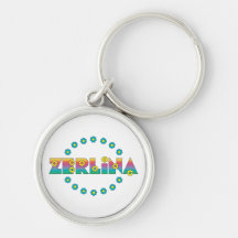 Arco-íris de Zerlina Flores Chaveiro
