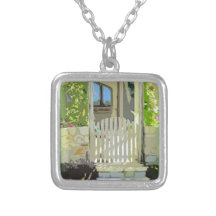 Arco verde da porta bijuteria personalizada