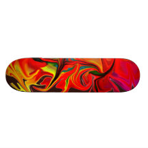 Ardência quente skate personalizado