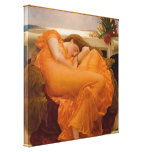 Ardendo junho - senhor Leighton de Frederic impressões em tela