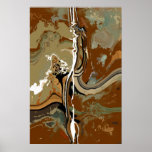 Ardósia - poster da arte abstracta