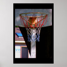 Aro de basquetebol posteres