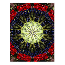 ARTE ABSTRACTA CARTAO POSTAL