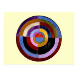Arte abstracta de Robert Delaunay cartées postais