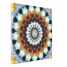 ARTE ABSTRACTA IMPRESSÃO DE CANVAS ENVOLVIDAS