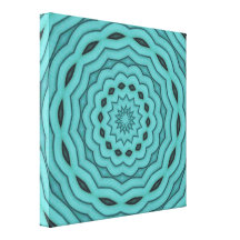 ARTE ABSTRACTA IMPRESSÃO DE CANVAS ESTICADA
