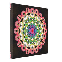 ARTE ABSTRACTA IMPRESSÃO DE CANVAS ESTICADA