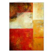 Arte abstracta original cartoes