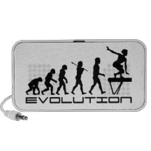 Arte da evolução do esporte da ginástica do feixe  caixinha de som de viagem