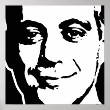 ARTE DA TINTA DE RAHM EMANUEL POSTER