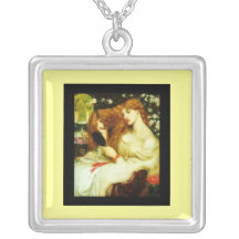 Arte-Dante-Senhora Colar-Clássica Lillith Rossetti
