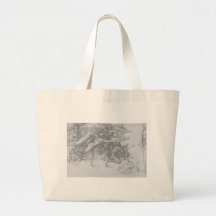 Arte de renascimento de Michelangelo Bolsa De Lona