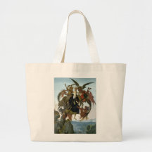 Arte de renascimento de Michelangelo Bolsa Para Compras