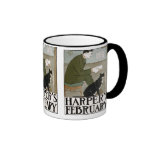Arte do vintage - o fevereiro - o Penfield do harp Caneca