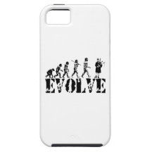 Arte musical da evolução do tocador de gaita-de-fo capas iPhone 5 Case-Mate