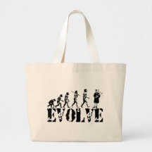Arte musical da evolução do tocador de gaita-de-fo bolsa para compras