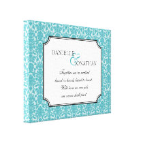 Arte personalizada das canvas do casamento tema da impressões em tela
