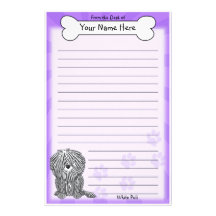 Artigos de papelaria brancos de Kawaii Puli