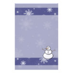 Snowflake Stationery