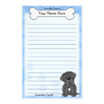 Artigos de papelaria napolitanas do Mastiff de Kaw