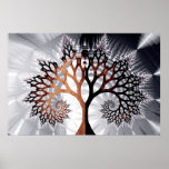 Árvore do inverno poster