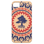 Árvore dos bonsais do teste padrão do vintage de S Capa iPhone 5 Case-Mate