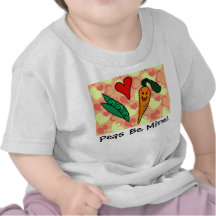 As ervilhas sejam meu bebê dos namorados tshirt