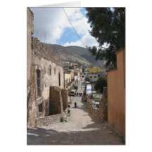 As estradas de Real de Catorce Cartao