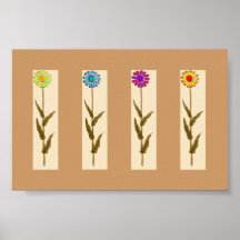 As flores retros poster